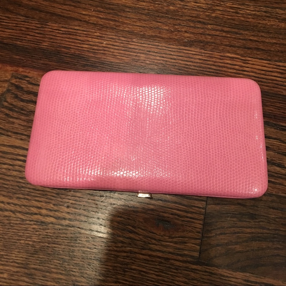 Pink wallet